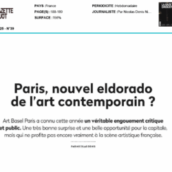 07.11.2025 La Gazette Drouot