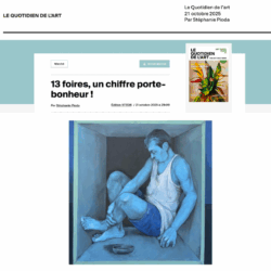 21.10.2025 Le Quotidien de l'art